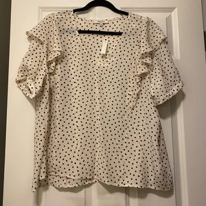NWT XL madewell blouse